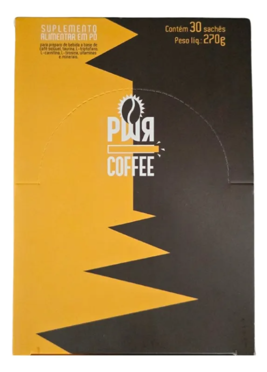 Kit 30 Sachês Pwr Coffee Tradicional